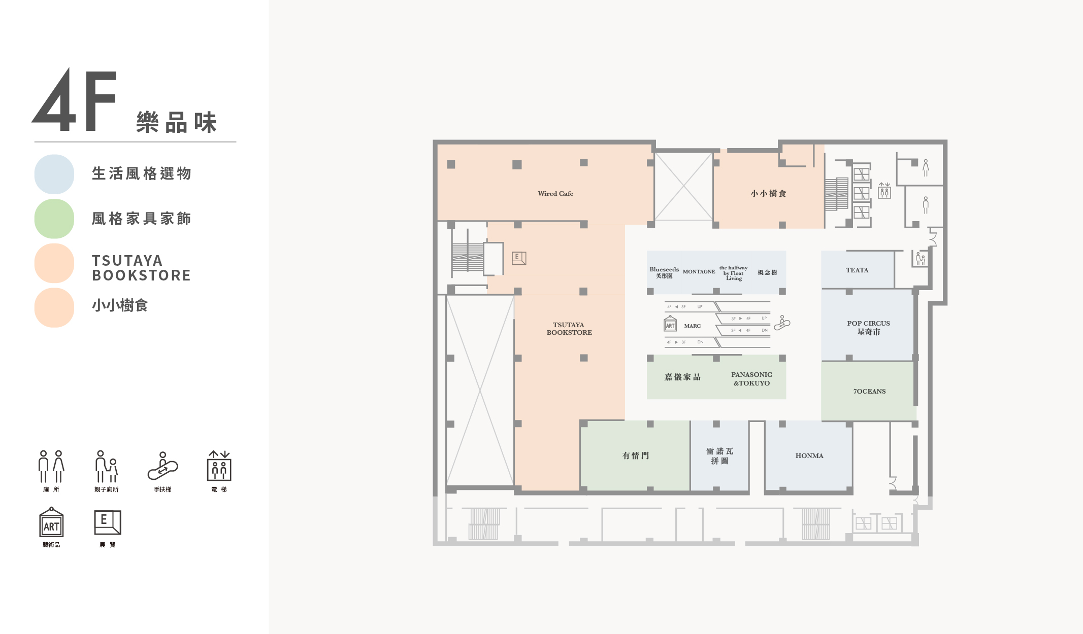 4F樓層導引圖