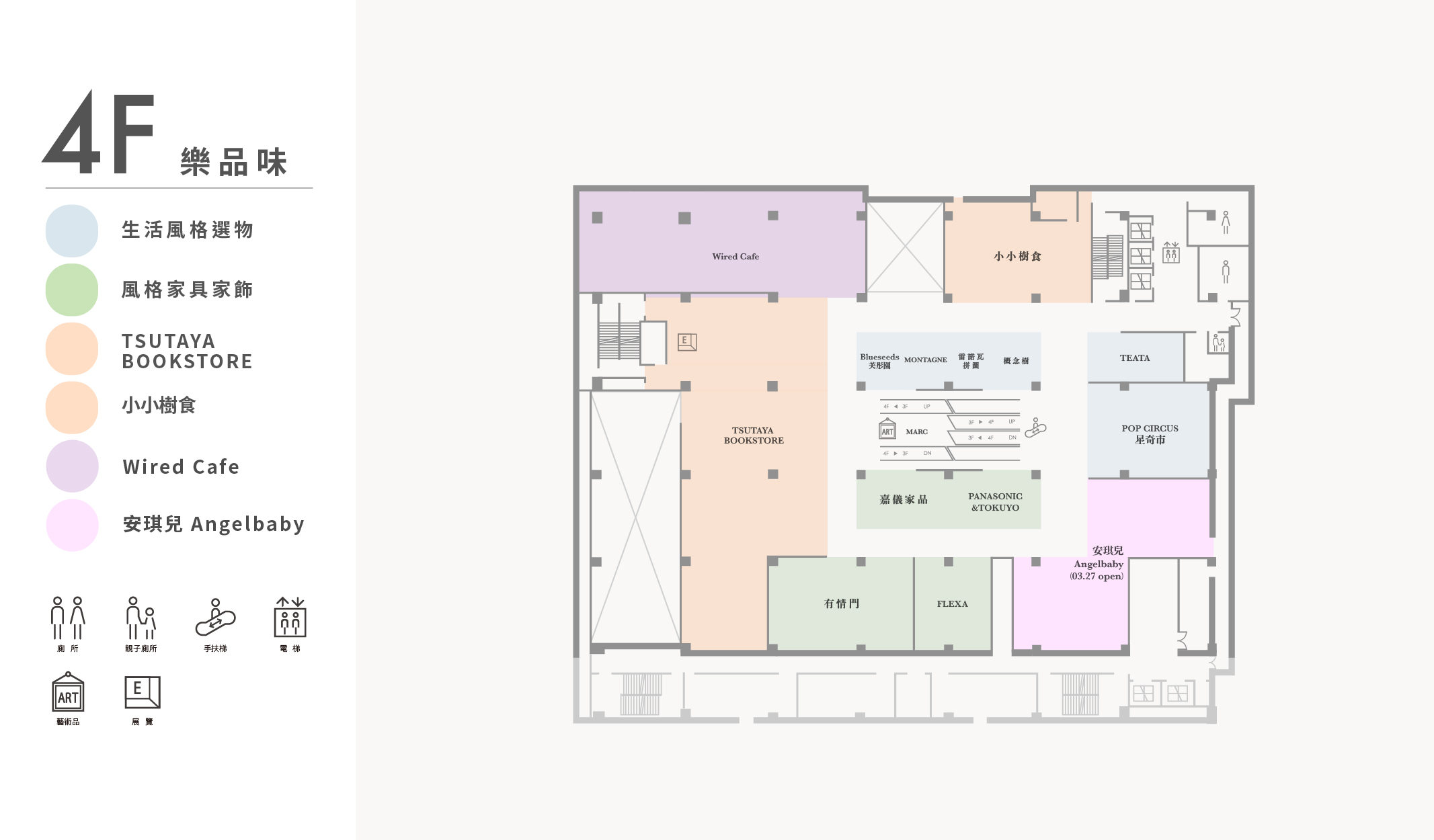 4F樓層導引圖